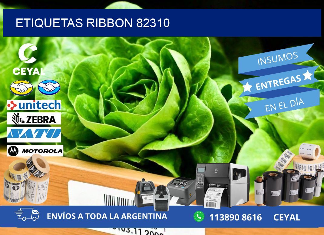 ETIQUETAS RIBBON 82310