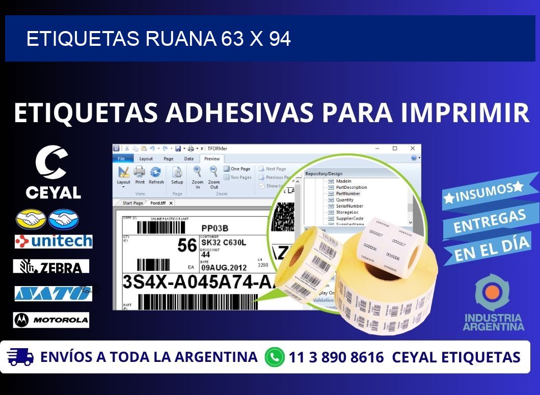 ETIQUETAS RUANA 63 x 94