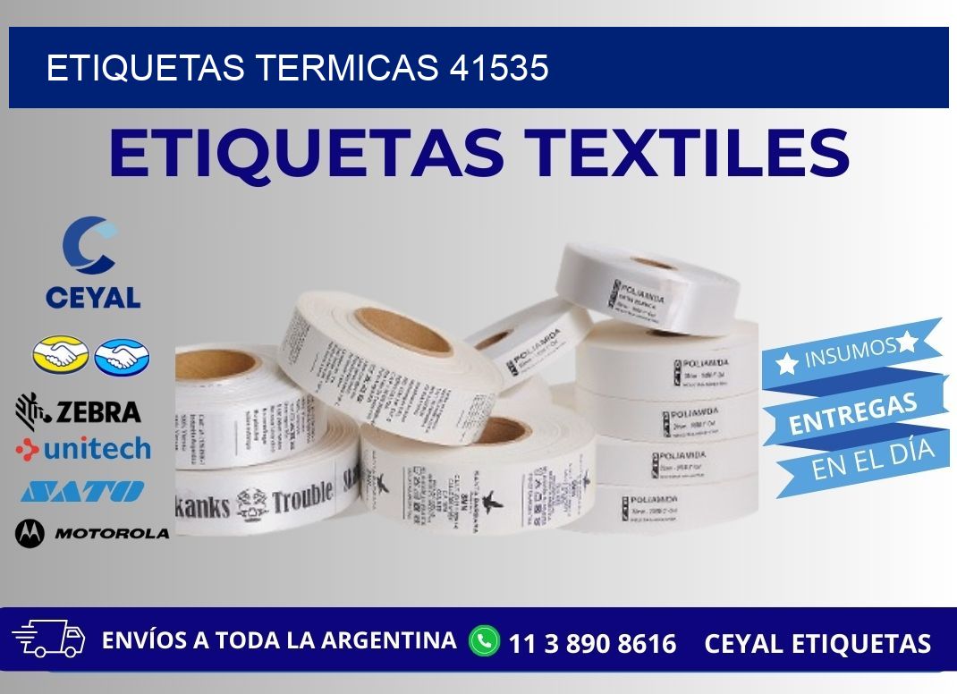 ETIQUETAS TERMICAS 41535