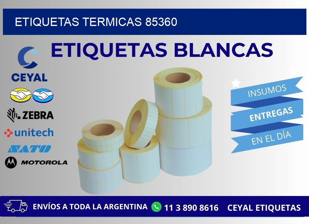 ETIQUETAS TERMICAS 85360