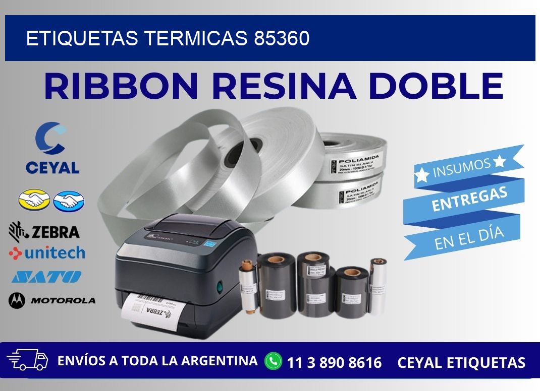 ETIQUETAS TERMICAS 85360