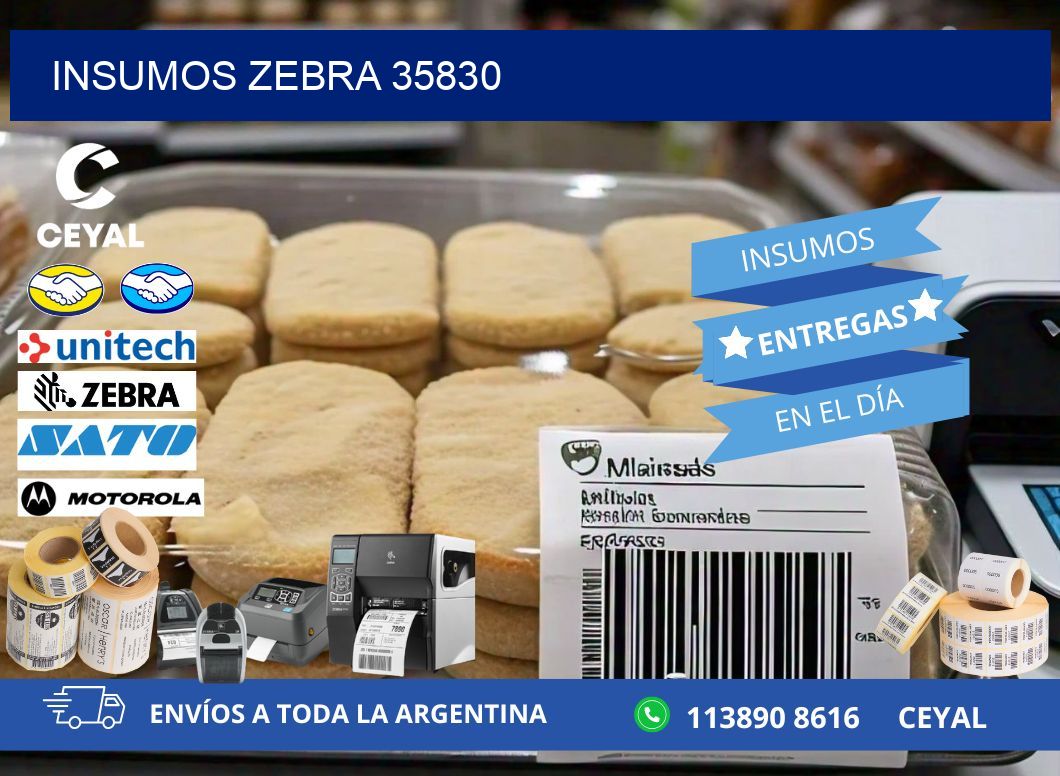 INSUMOS ZEBRA 35830