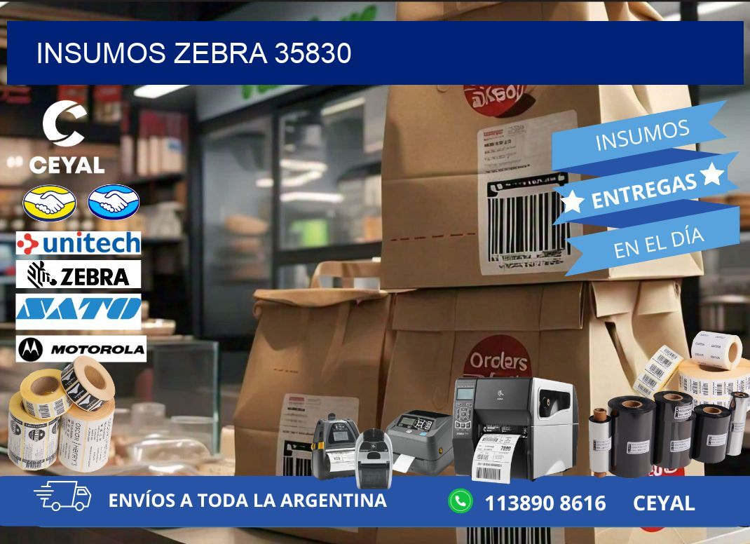 INSUMOS ZEBRA 35830