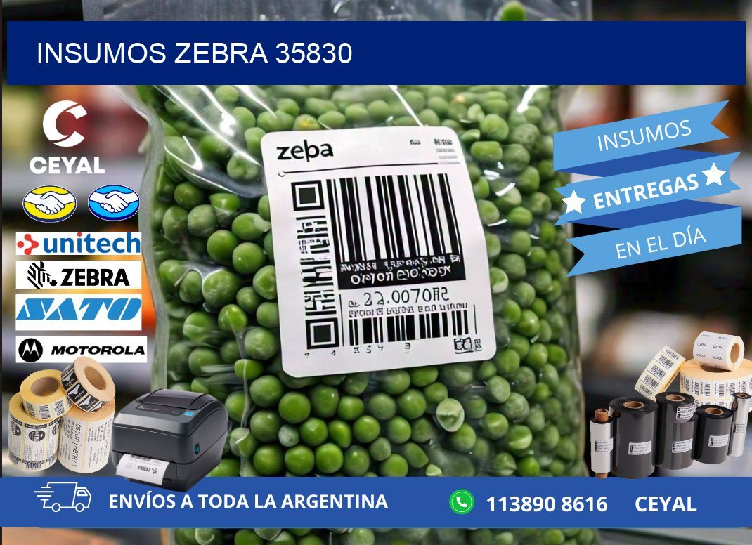 INSUMOS ZEBRA 35830