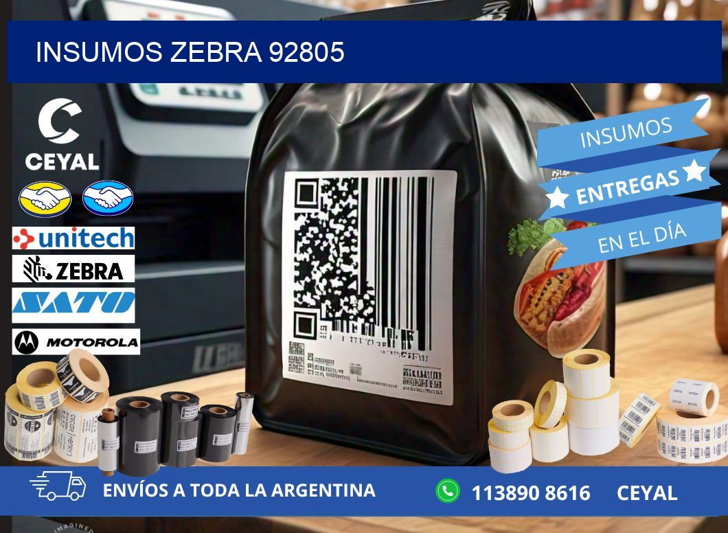 INSUMOS ZEBRA 92805