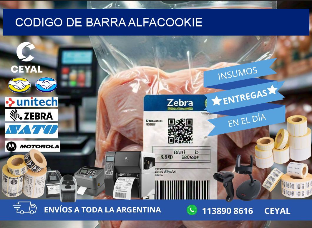 codigo de barra ALFACOOKIE