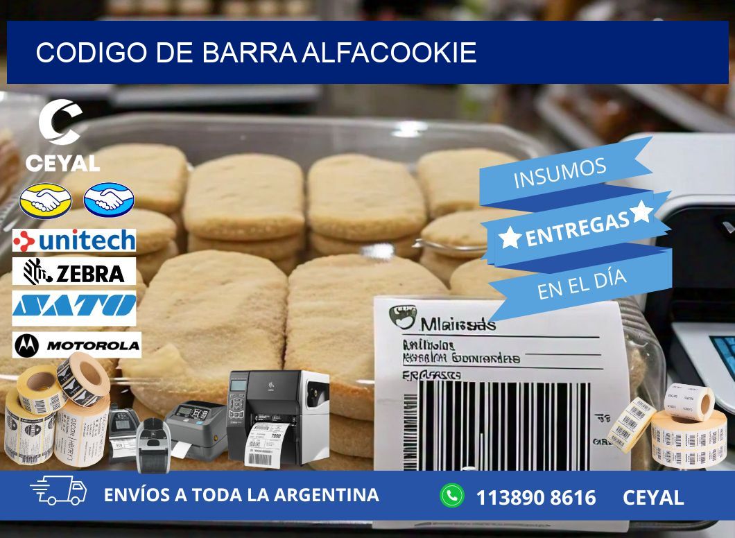 codigo de barra ALFACOOKIE