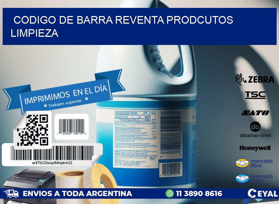 codigo de barra REVENTA PRODCUTOS LIMPIEZA