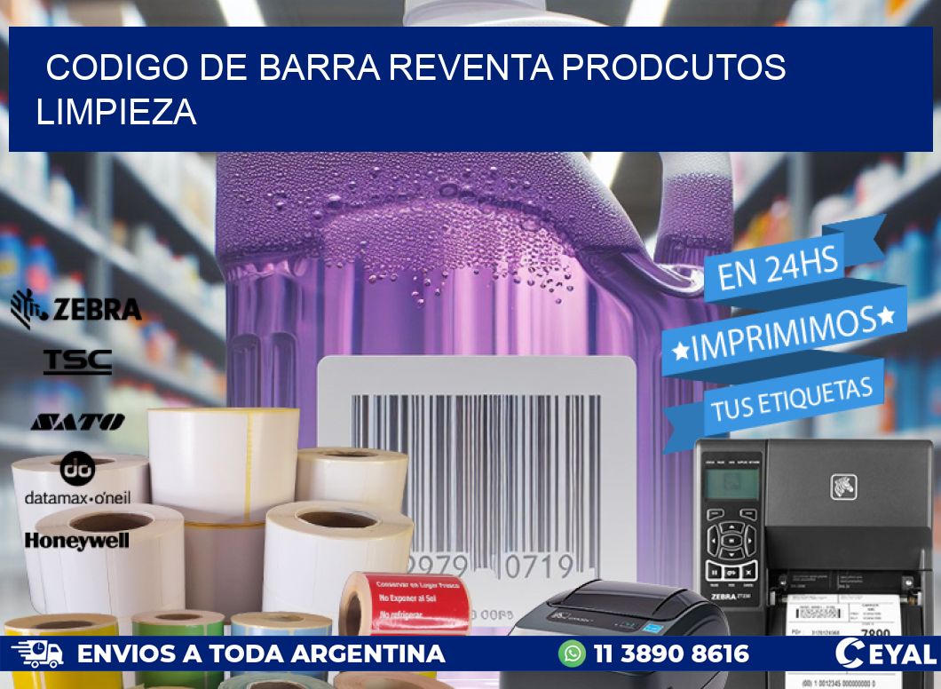 codigo de barra REVENTA PRODCUTOS LIMPIEZA