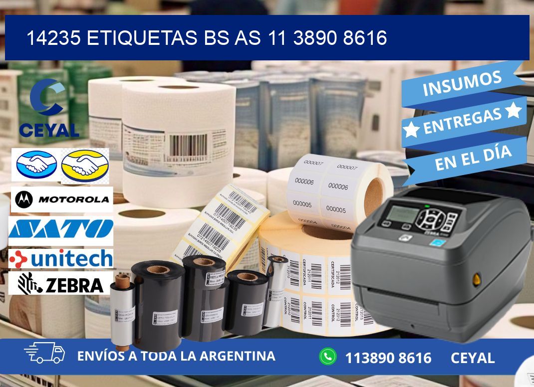 14235 ETIQUETAS BS AS 11 3890 8616