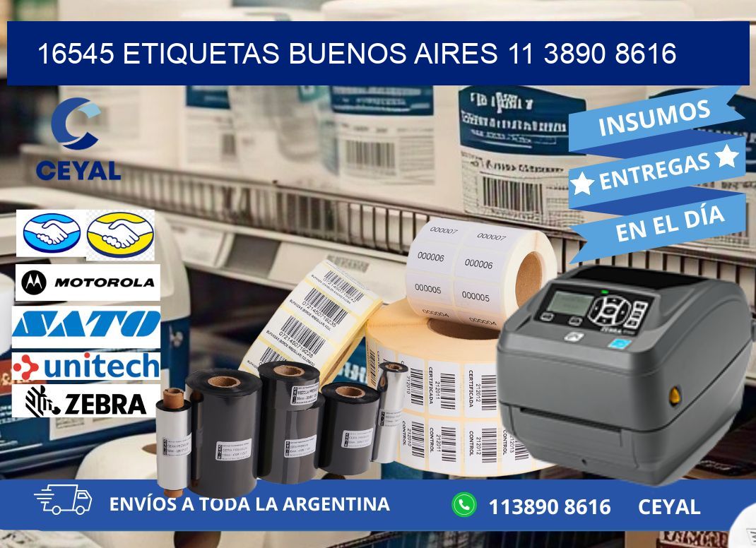 16545 ETIQUETAS BUENOS AIRES 11 3890 8616