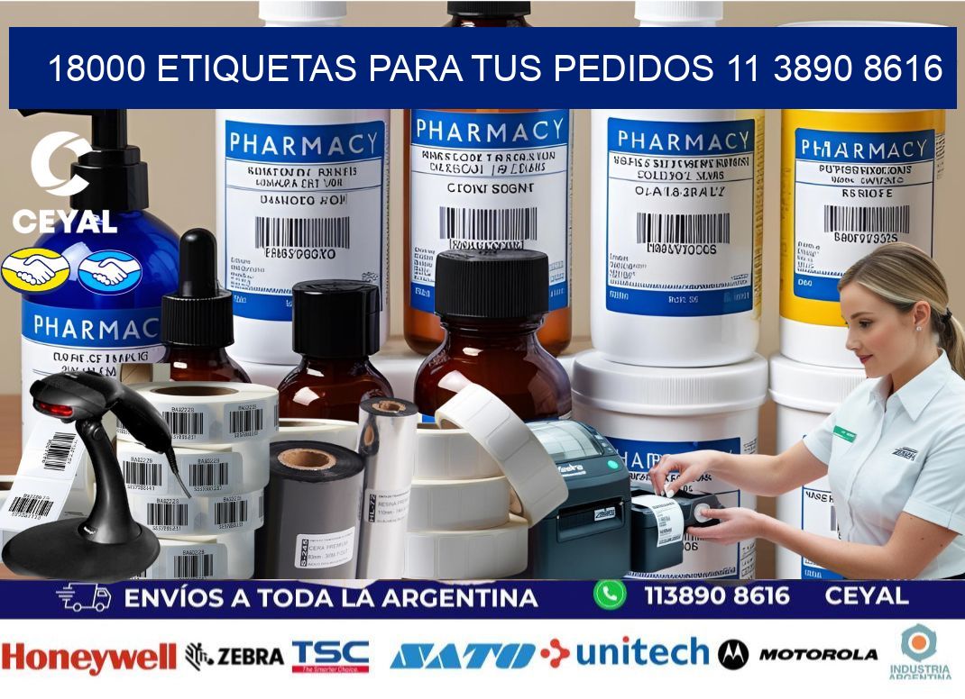 18000 ETIQUETAS PARA TUS PEDIDOS 11 3890 8616