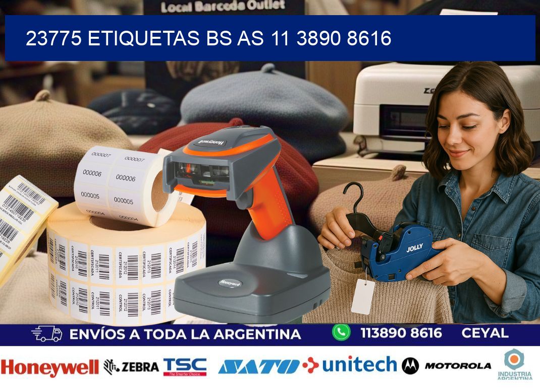 23775 ETIQUETAS BS AS 11 3890 8616