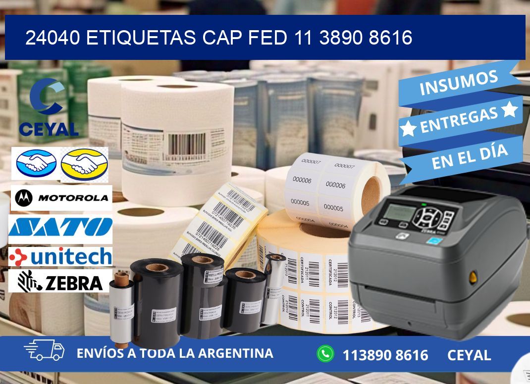24040 ETIQUETAS CAP FED 11 3890 8616