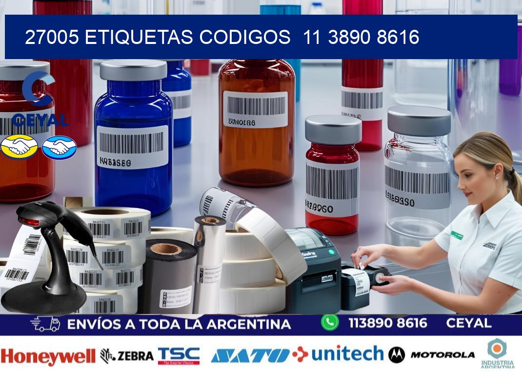 27005 ETIQUETAS CODIGOS  11 3890 8616
