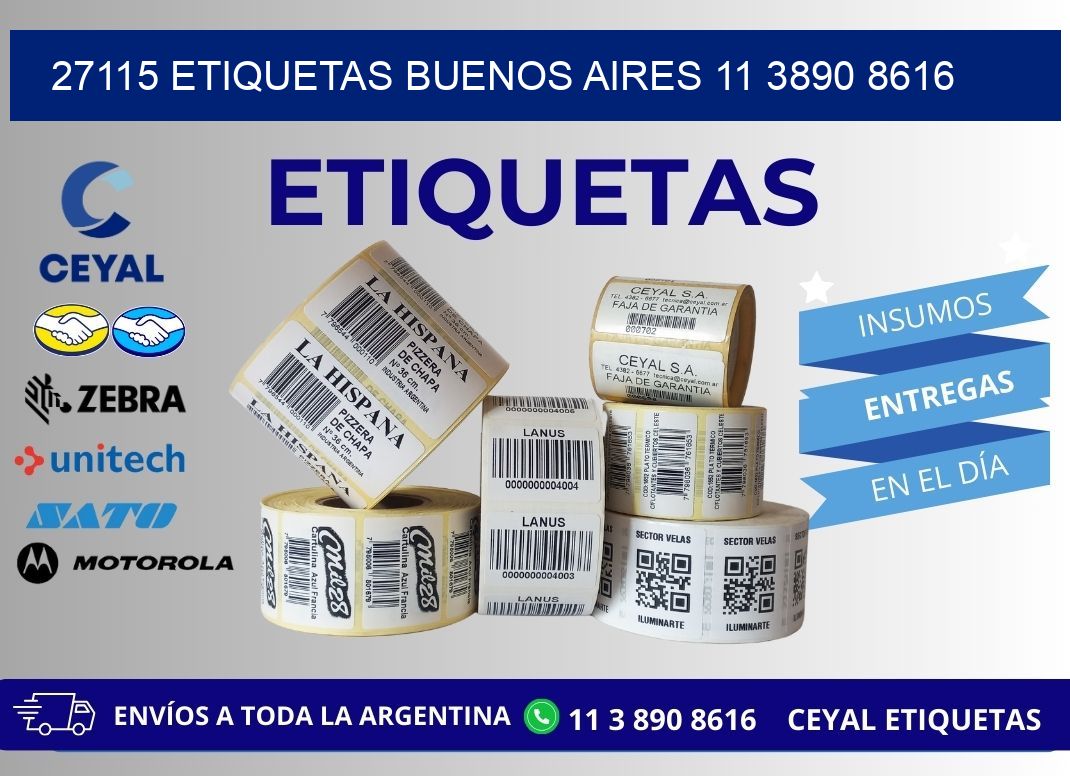 27115 ETIQUETAS BUENOS AIRES 11 3890 8616