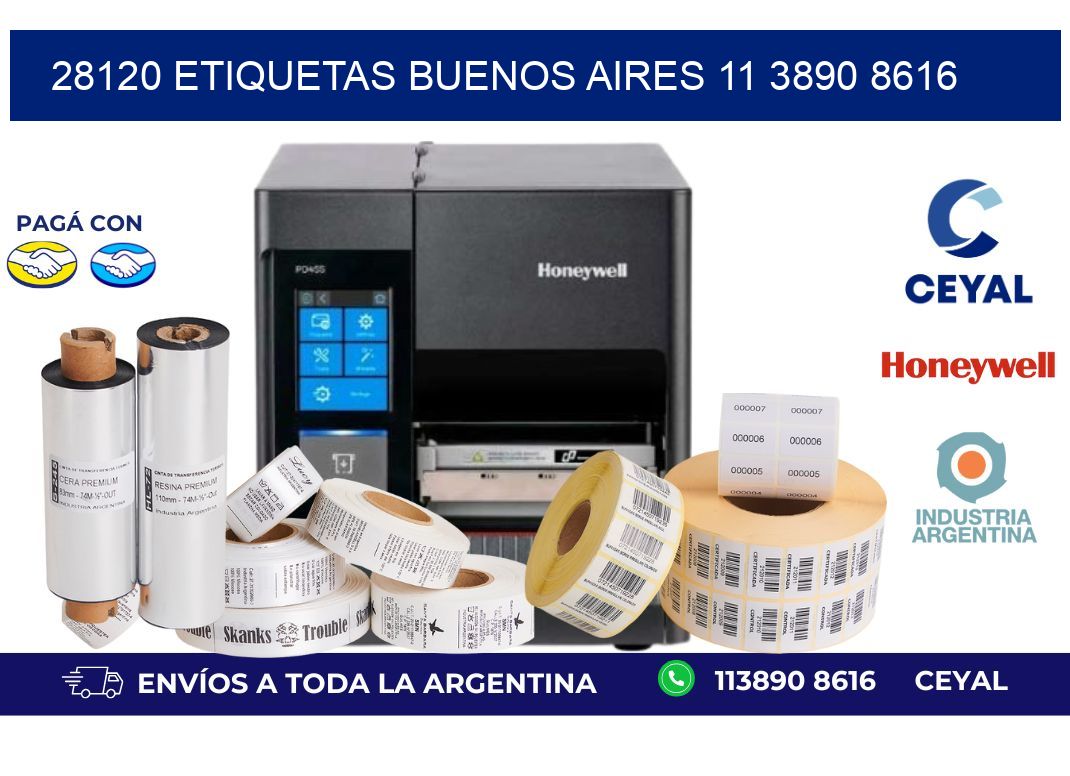 28120 ETIQUETAS BUENOS AIRES 11 3890 8616