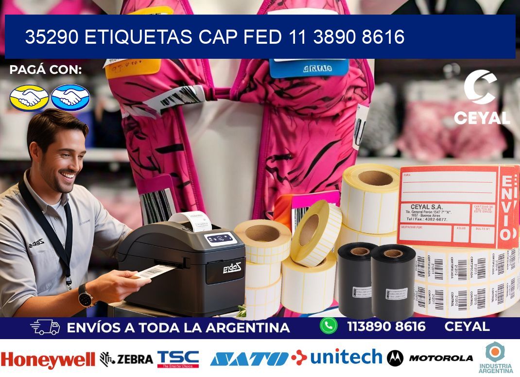35290 ETIQUETAS CAP FED 11 3890 8616