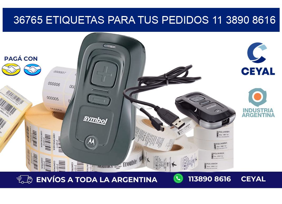 36765 ETIQUETAS PARA TUS PEDIDOS 11 3890 8616