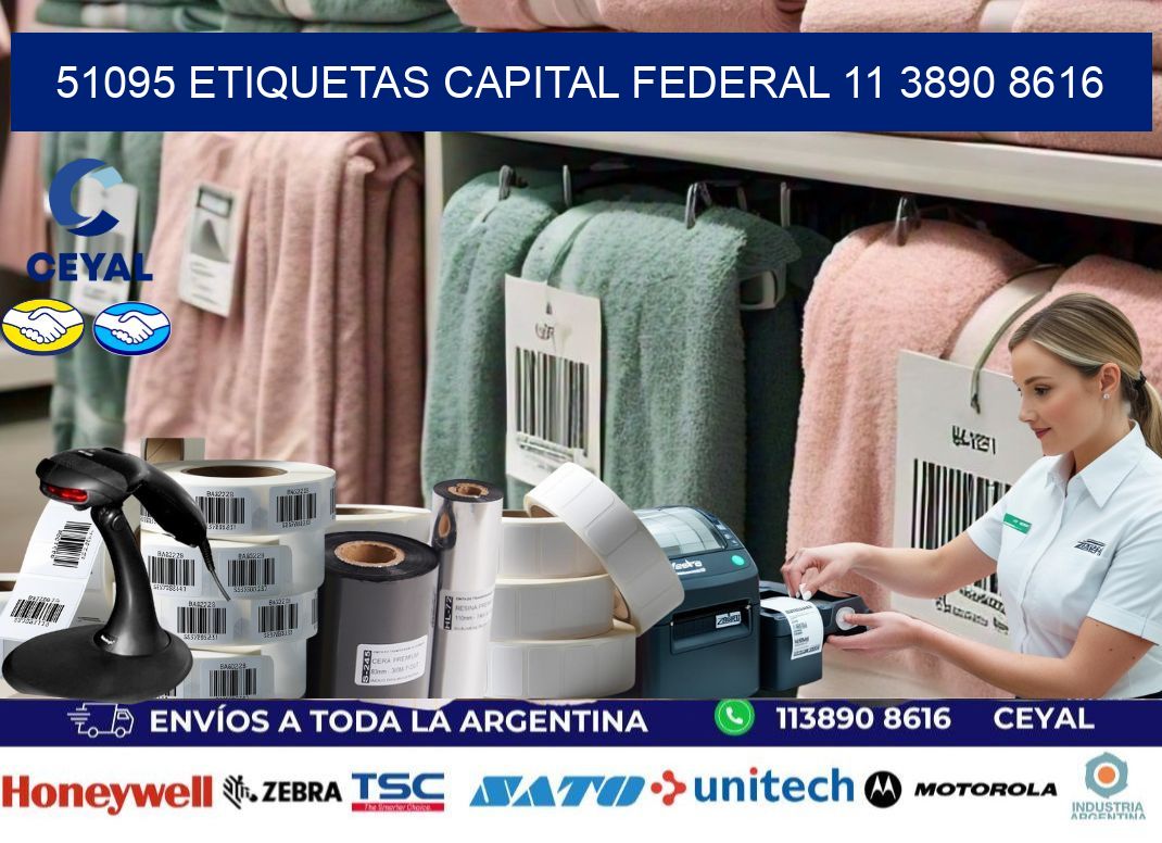 51095 ETIQUETAS CAPITAL FEDERAL 11 3890 8616
