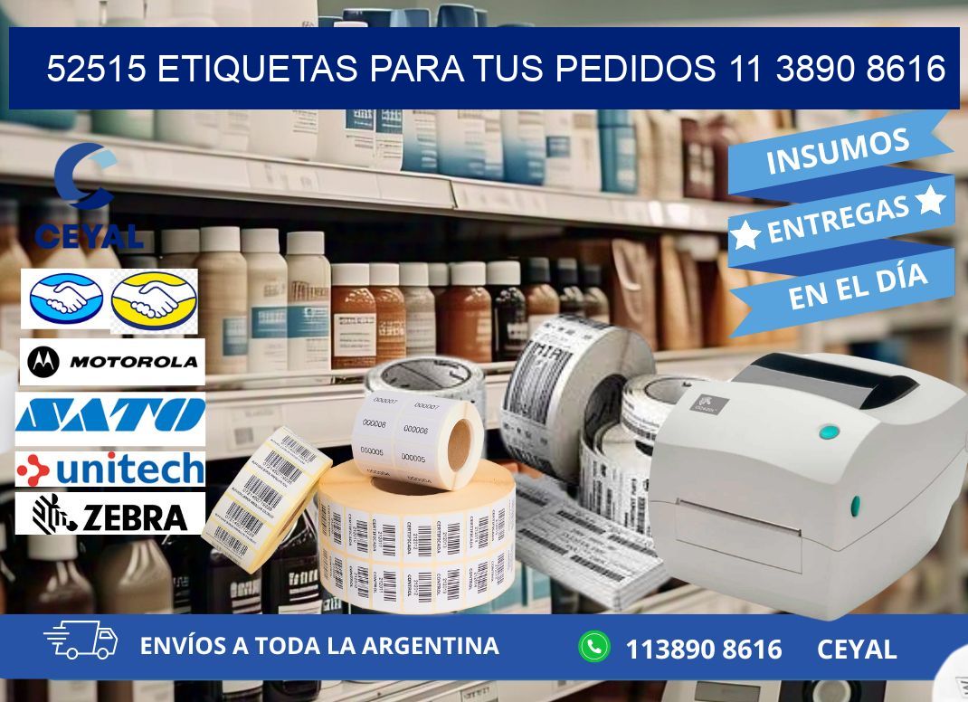 52515 ETIQUETAS PARA TUS PEDIDOS 11 3890 8616