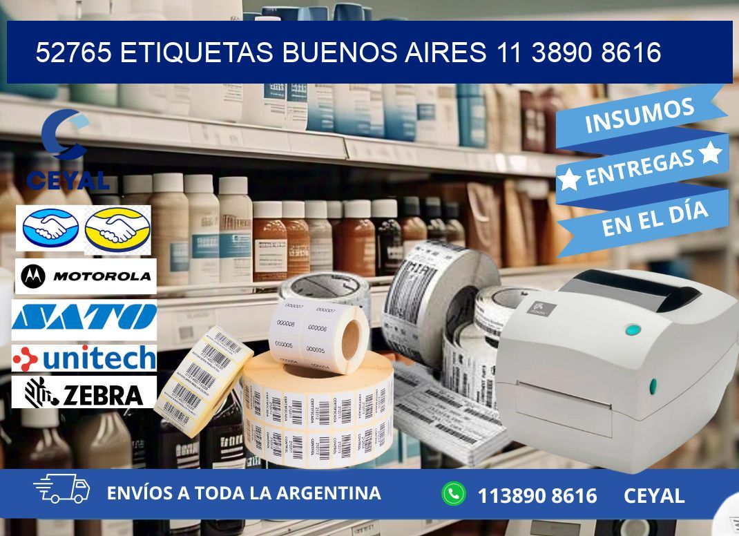 52765 ETIQUETAS BUENOS AIRES 11 3890 8616