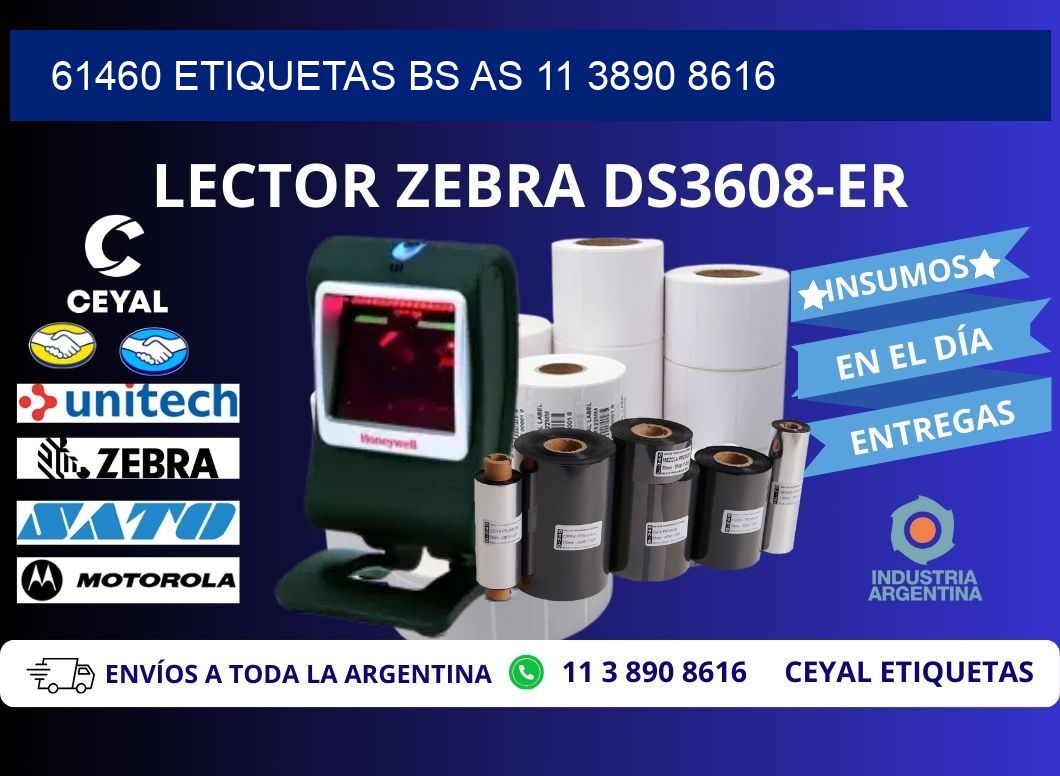 61460 ETIQUETAS BS AS 11 3890 8616