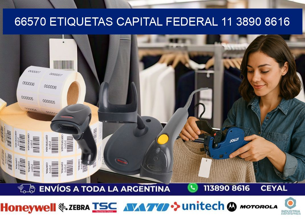 66570 ETIQUETAS CAPITAL FEDERAL 11 3890 8616