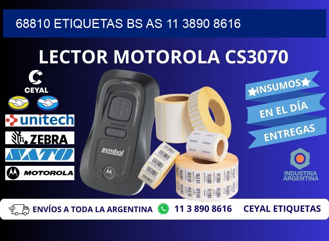 68810 ETIQUETAS BS AS 11 3890 8616