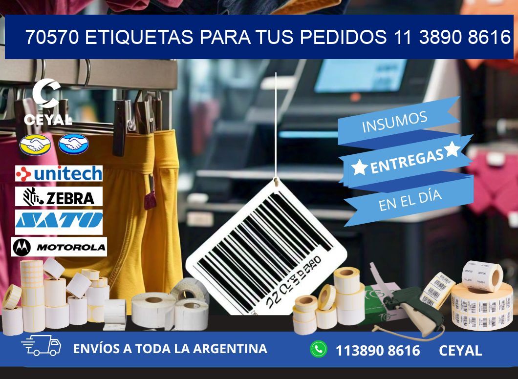 70570 ETIQUETAS PARA TUS PEDIDOS 11 3890 8616