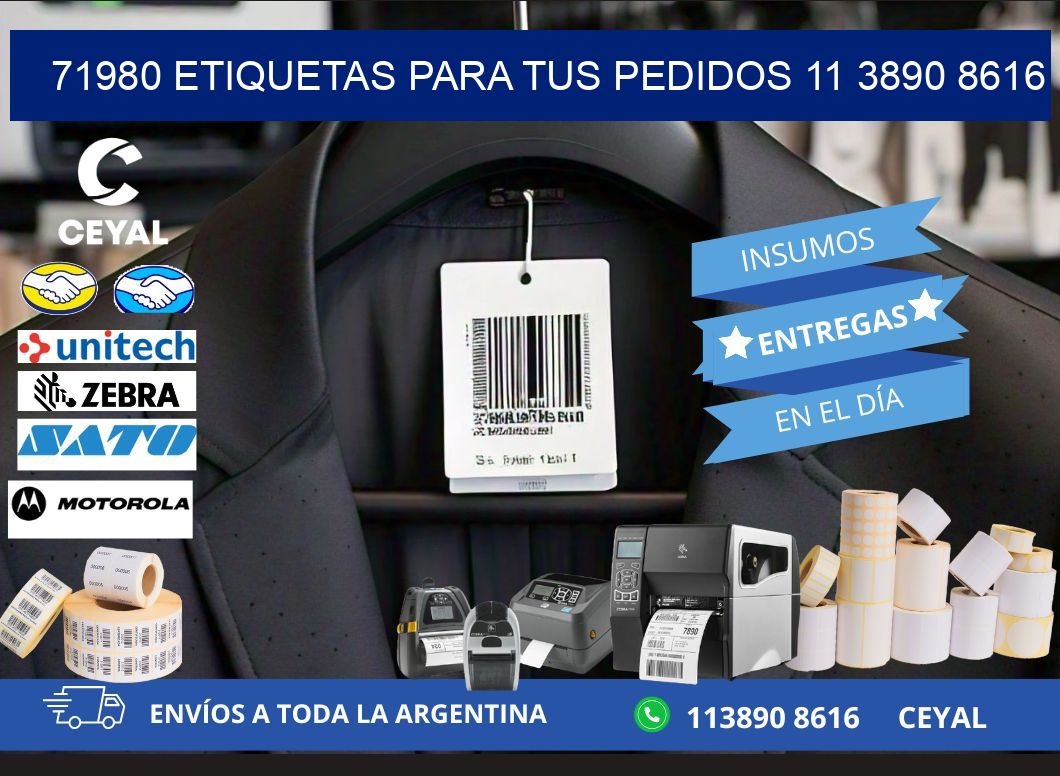 71980 ETIQUETAS PARA TUS PEDIDOS 11 3890 8616
