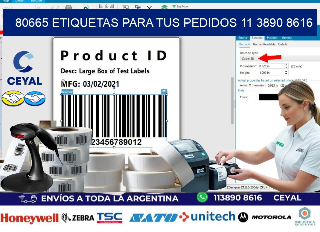 80665 ETIQUETAS PARA TUS PEDIDOS 11 3890 8616