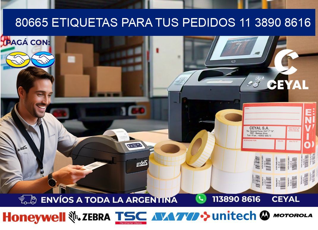 80665 ETIQUETAS PARA TUS PEDIDOS 11 3890 8616