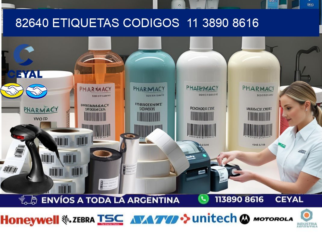82640 ETIQUETAS CODIGOS  11 3890 8616