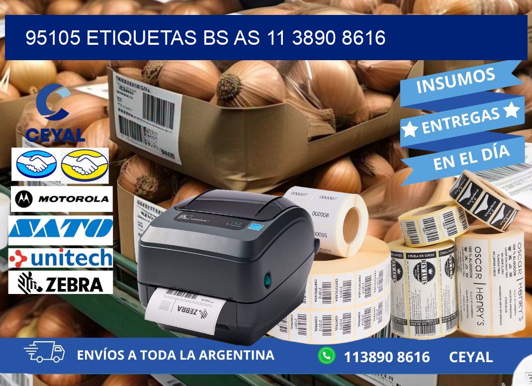 95105 ETIQUETAS BS AS 11 3890 8616