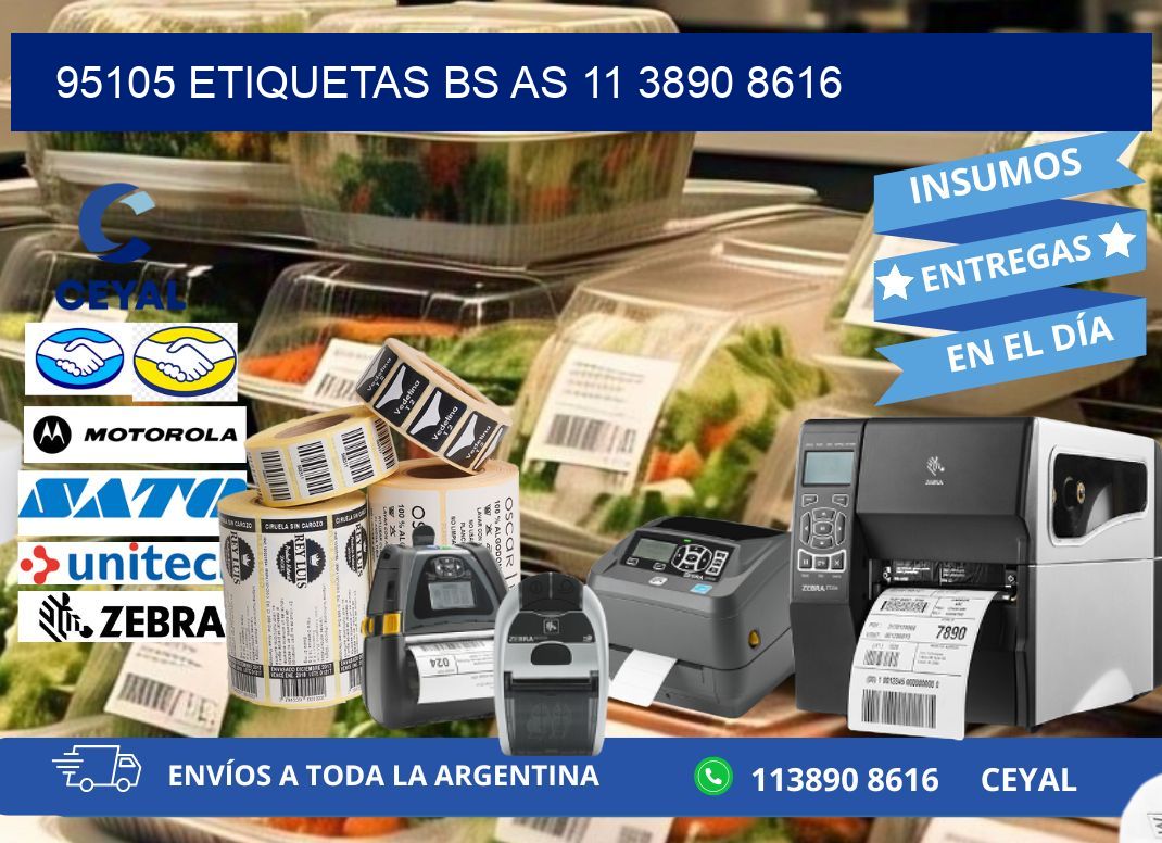 95105 ETIQUETAS BS AS 11 3890 8616