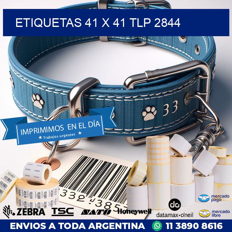 ETIQUETAS 41 x 41 TLP 2844
