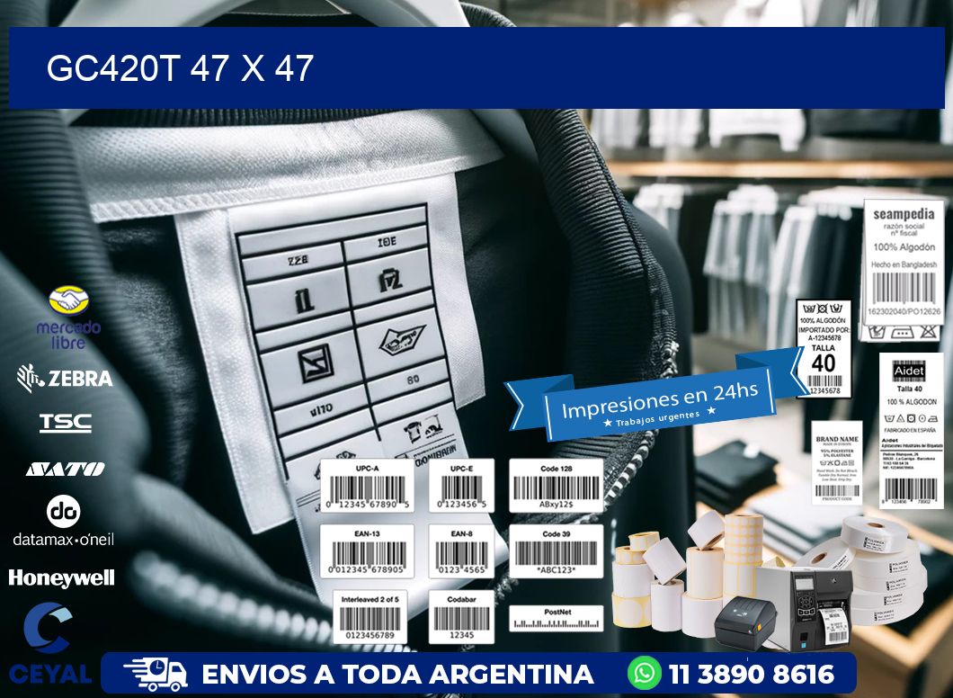 GC420T 47 x 47