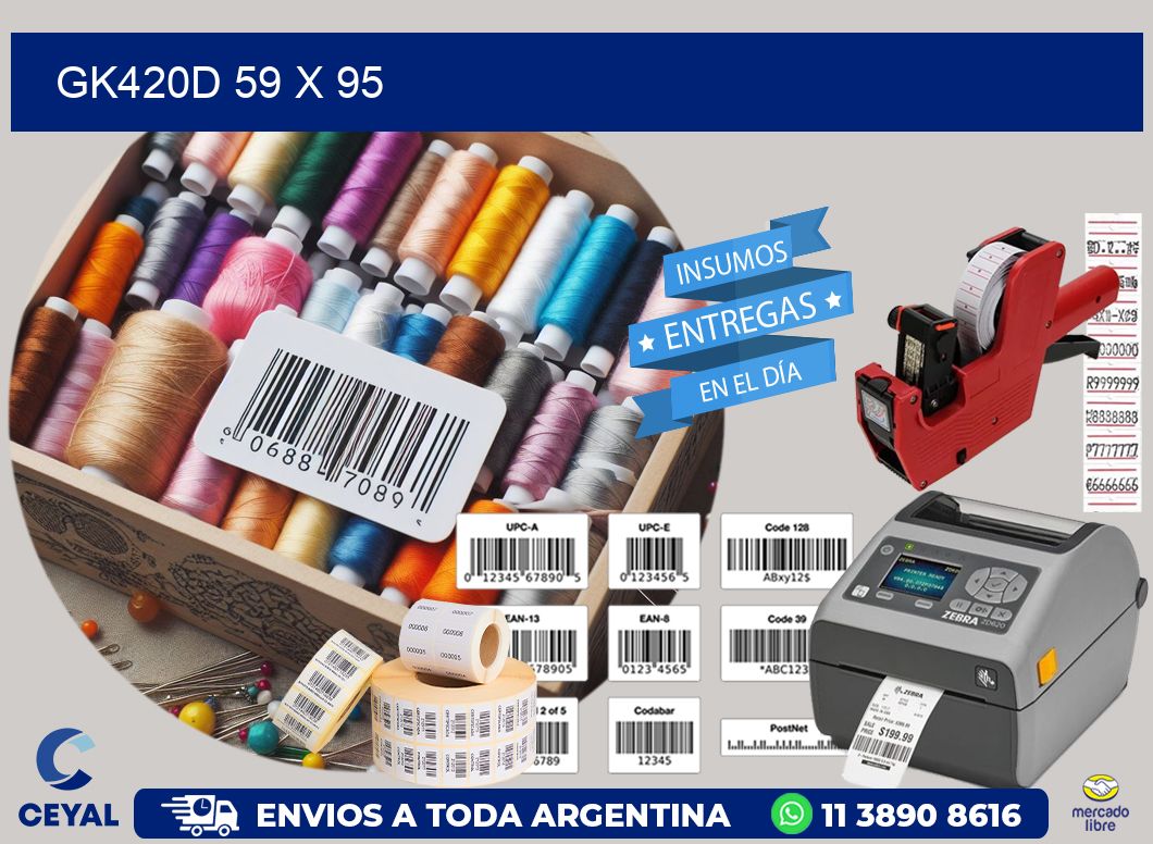 GK420D 59 x 95