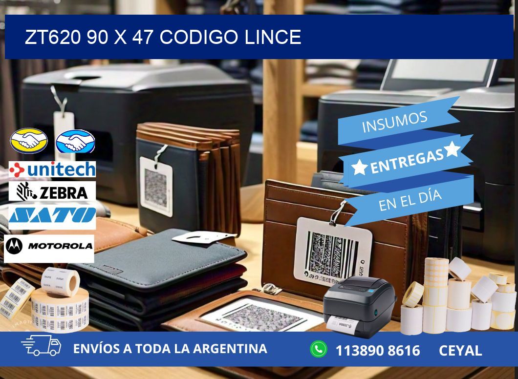 ZT620 90 x 47 CODIGO LINCE