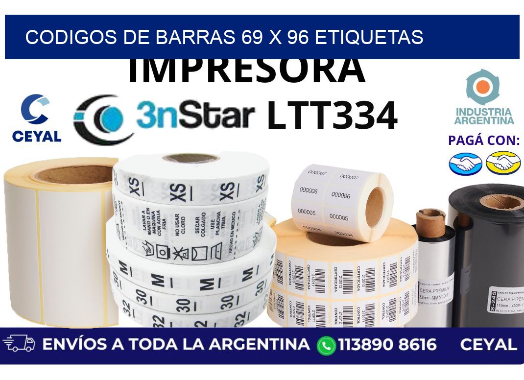 codigos de barras 69 x 96 etiquetas
