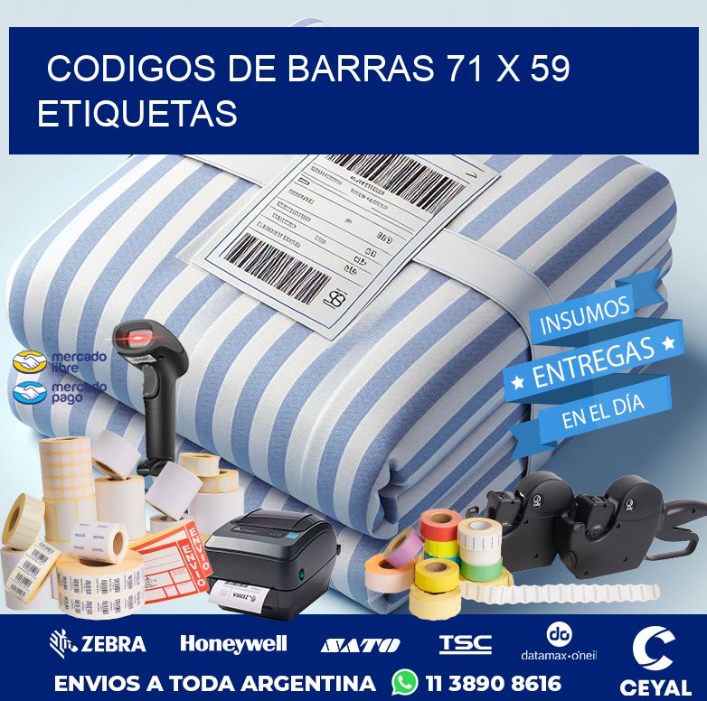 codigos de barras 71 x 59 etiquetas