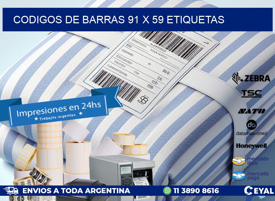 codigos de barras 91 x 59 etiquetas