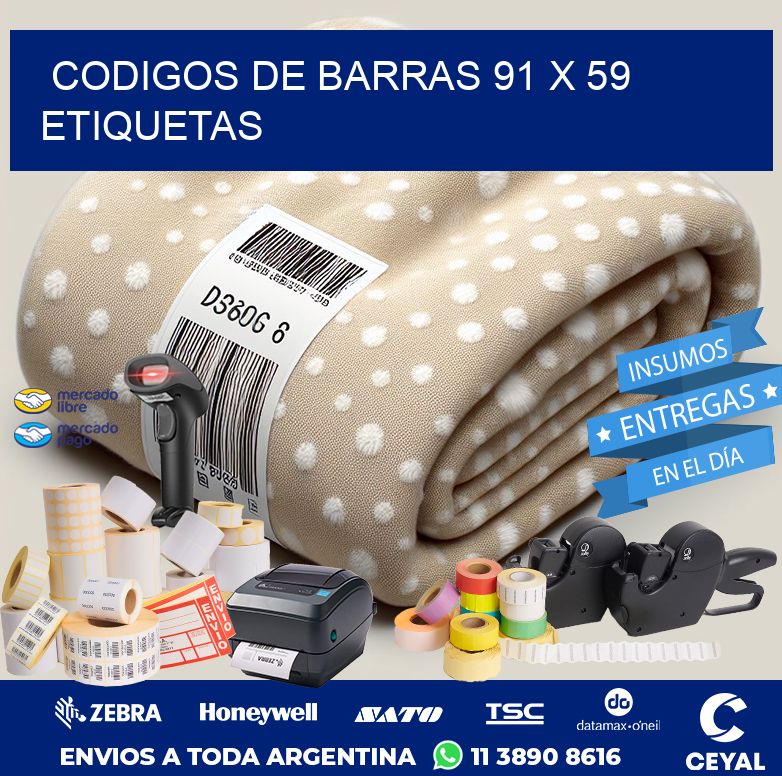 codigos de barras 91 x 59 etiquetas