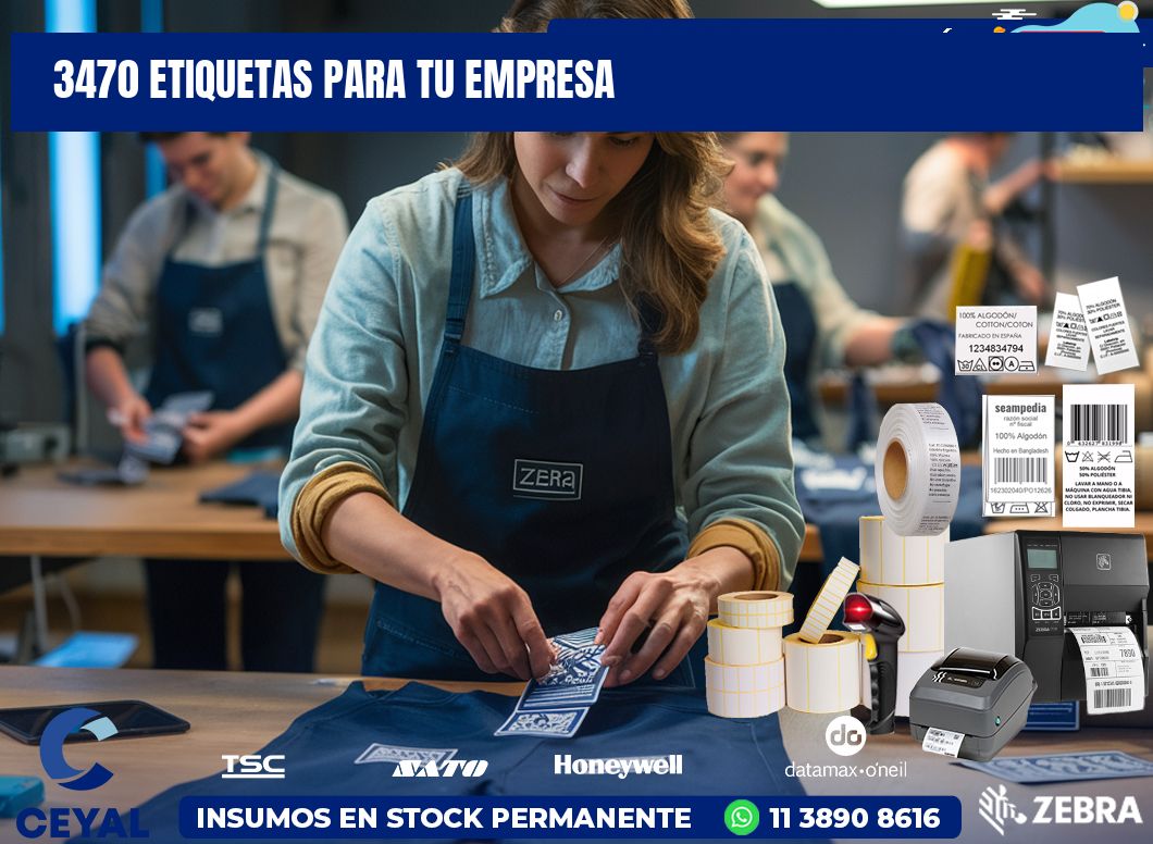 3470 etiquetas para tu empresa