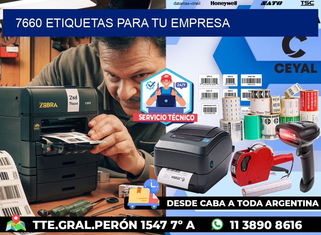 7660 etiquetas para tu empresa