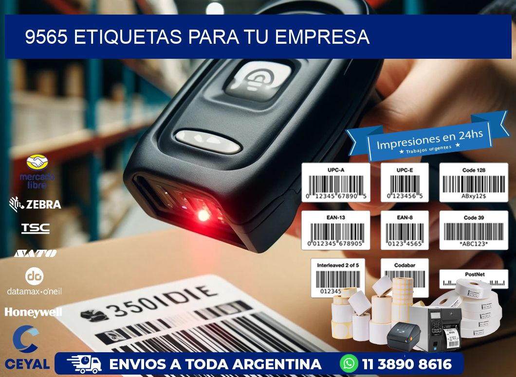 9565 etiquetas para tu empresa
