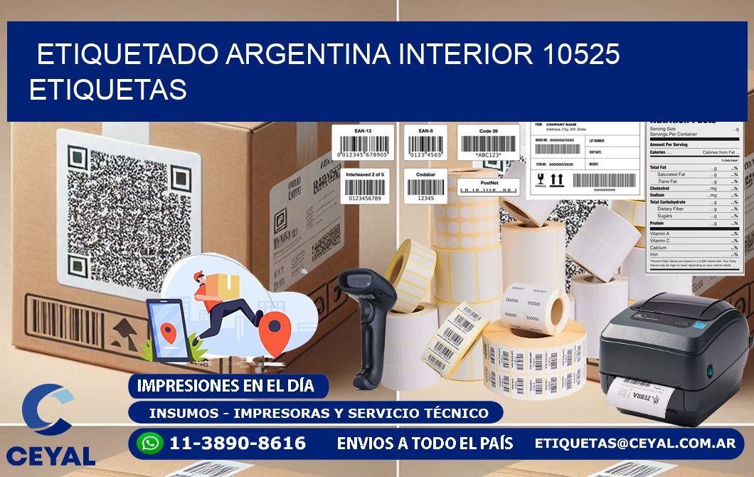 etiquetado argentina interior 10525 etiquetas