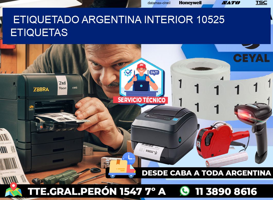 etiquetado argentina interior 10525 etiquetas