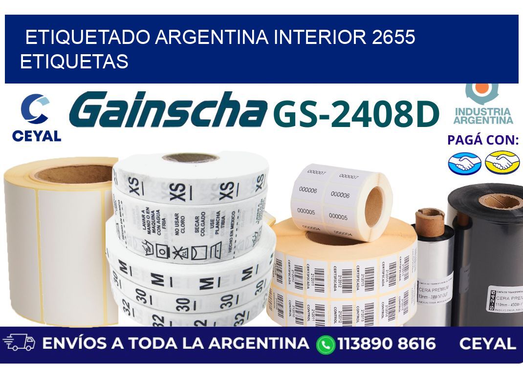 etiquetado argentina interior 2655 etiquetas
